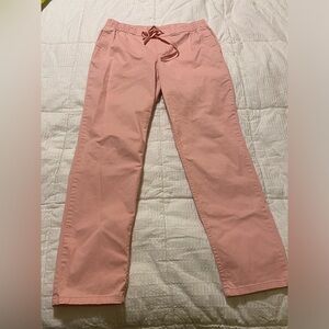 Old Navy Womens Pink Pants with Elastic Drawstring Waist Size 4